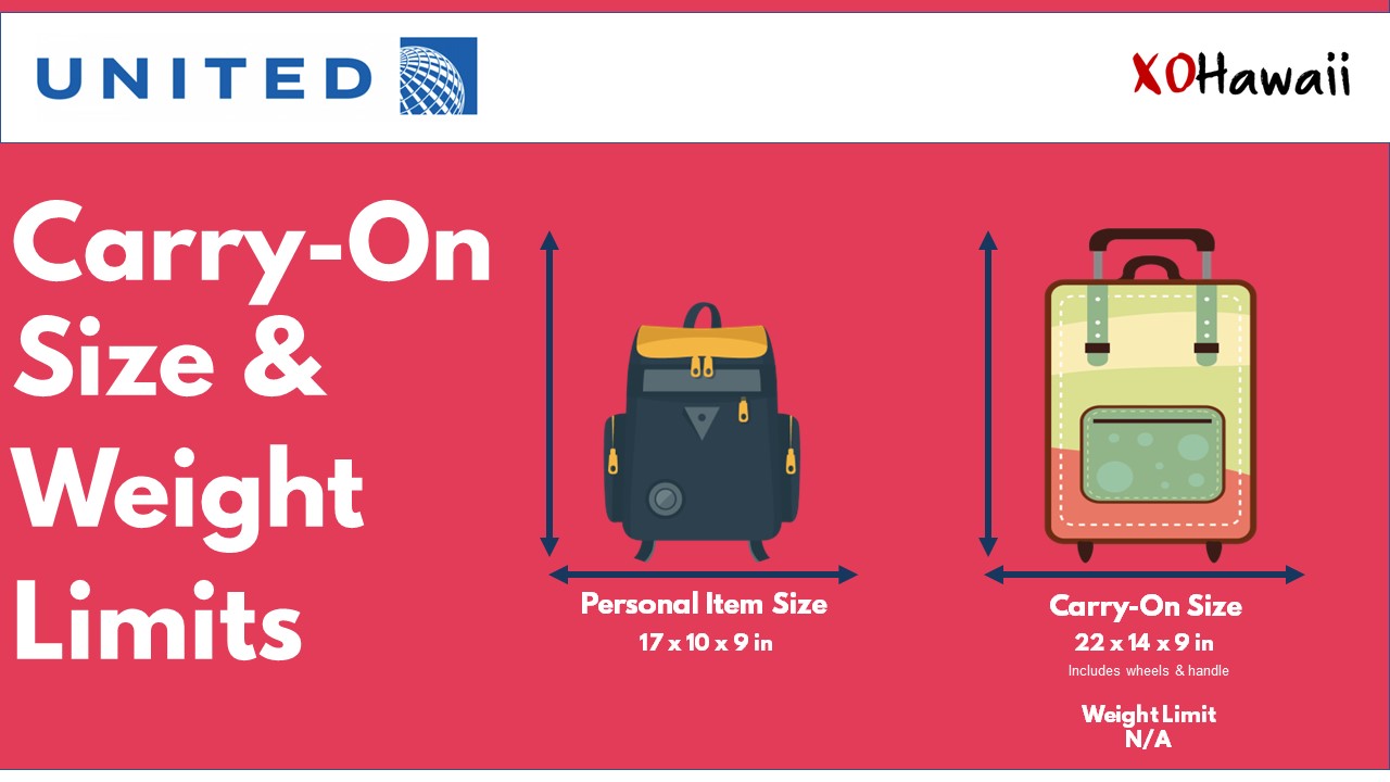 United Airlines Carry On Policy Rules And Restrictions   United Airlines Carry On Size Weight Limits 